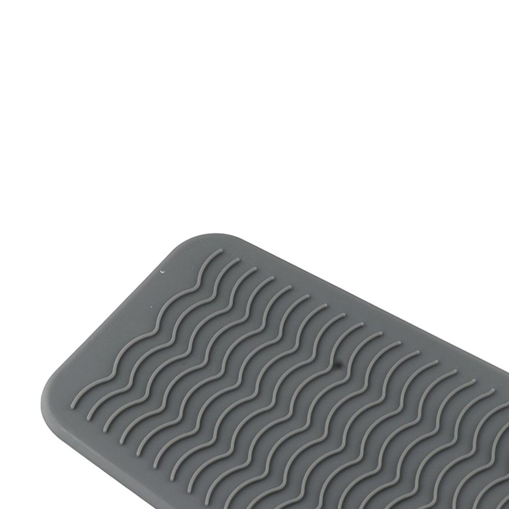 Silicone Heat Pad With Perm Clip Hair Straightener Storage Bag Curling Iron Anti-Heat Sleeve