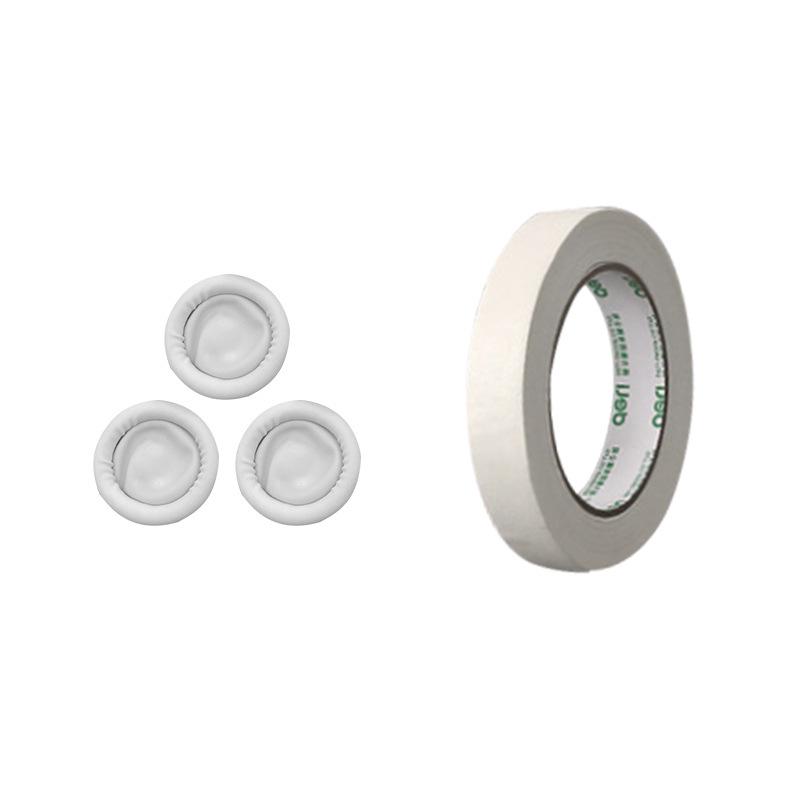 Silicone Sealant Gun Kit with Masking Tape, Scraper, and Finger Cots