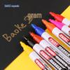 BaoKe MP560 Waterproof Fade-Resistant White Gold Paint Pen for Car Tire Touch-ups