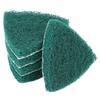 5pcs Triangle Scouring Pad Polishing Pad Self Adhesive Plate Grinding Machine Accessories