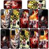Cover for iPhone 17 16 15 Xiaomi Poco Redmi Note 14 13 12 Pro Max Samsung Galaxy S25 S24 OPPO Huawei Bleach Zaraki Kenpachi Kurosaki Ichigo Phone Case