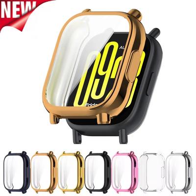 Anti-Scratch Case For Redmi Watch 5 Active /5 Lite Smart Watch Strap Bumper Screen Protector Cover Film For Xiaomi Accessories