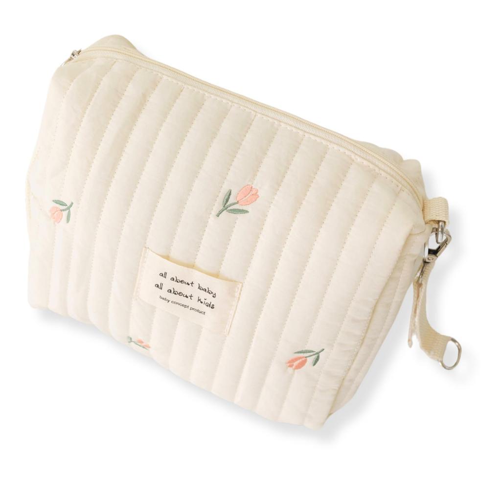 This stylish and cute diaper pouch is perfect for baby baby and other travel and easy to Features a zipper and a convenient Perfect for and everyday