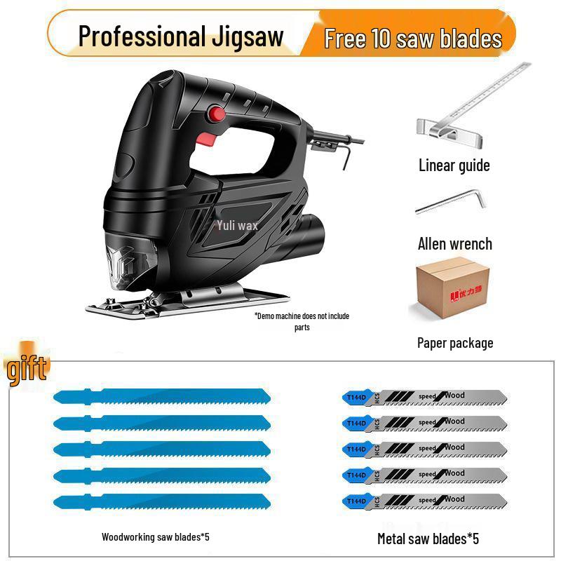 Youlite Multi-Function Electric Curve Saw: Compact Woodworking & Wire Saw with Flashlight.