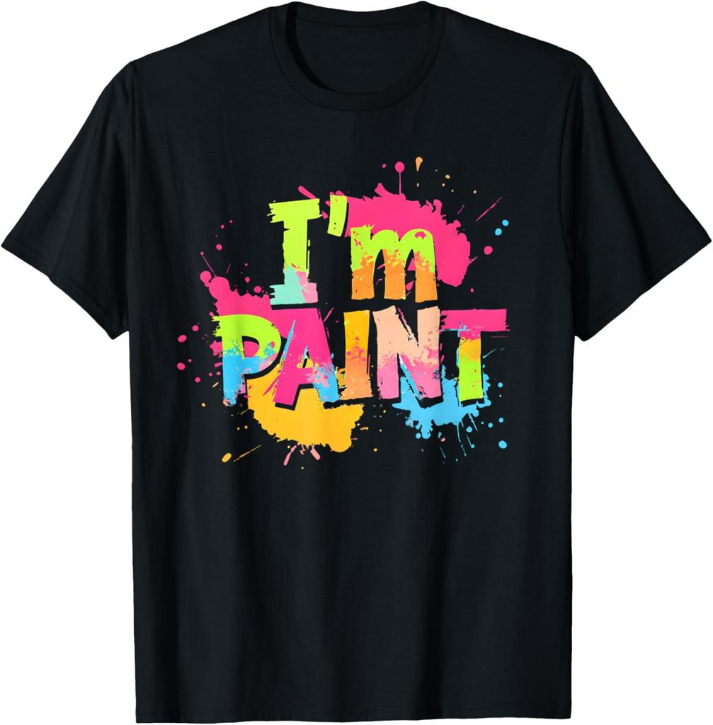 I Heart Love To Finger Paint Im Paint Cute Couples Valentines Day Unisex and Womens Gender Gift Tshirt Harajuku Vintage Top