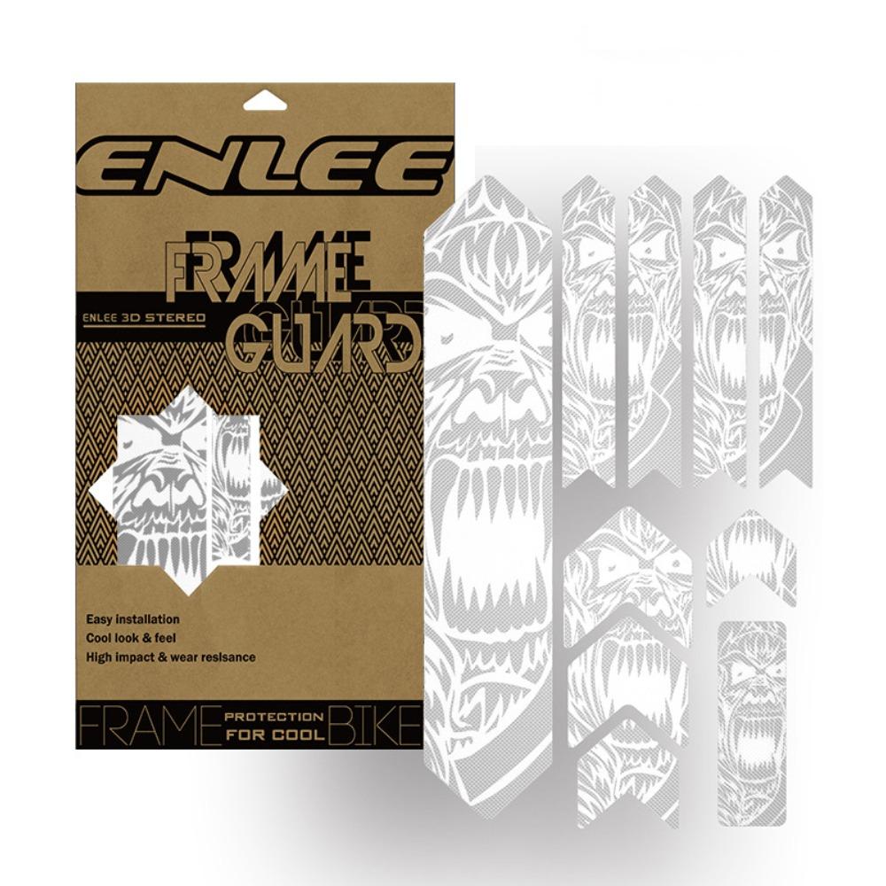 Enlee Mountain Bike Sticker Holder Scratch Resistant Scratch Resistant Waterproof Protective Film 3M Film Rhino Leather