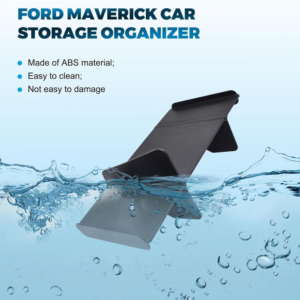 Upgrade Car Storage Organizer Fit For Ford Maverick 2026 -2025 Glove Box Organizers Ert Compartment Tray ABS Black Materials Dividers