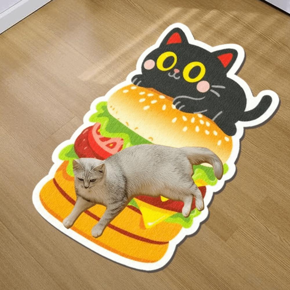 Non-Slip Backing Wall Scratching Mat Wall Mount Furniture Protector New Cat Scratcher Pad Home Use