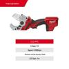 Milwaukee M12 Cordless Plastic Pipe Shear CN plug (adapter included)