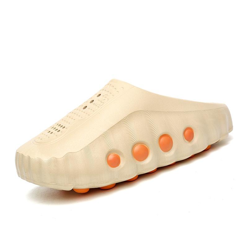 Unisex EVA Closed Toe Clogs Lightweight Massage Garden Shoes Non Slip Beach Sandals Indoor Outdoor Summer Daily Footwear