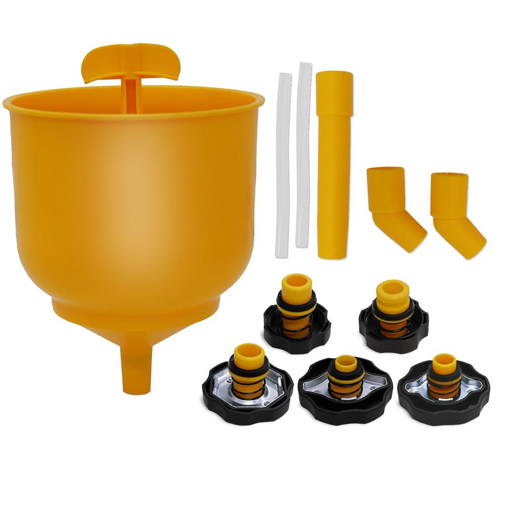 Tools Island Coolant Funnel Funnel Coolant Charger TH547 Spill-Free