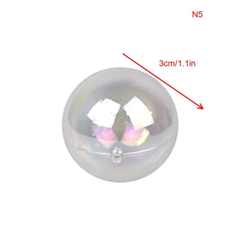 

5 шт. Разноцветный шар Топпер для торта Прозрачный шар Кекс DIY Украшение для вечеринки по случаю дня рождения Свадьбы