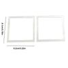 2Pcs Diamond Painting Positioning Frame Lightweight Diamond Painting Frame for Handicraft Enthusiasts Gift Adults Beginners