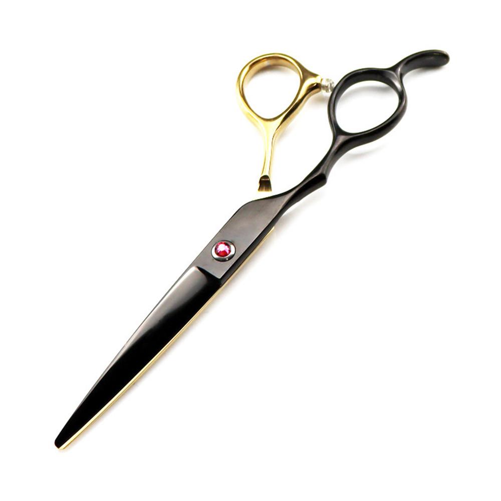 Steel 6 '' Left Hand Scissor Gold Hair Scissors Haircut Thinning Barber Cutting Shears Hairdresser Scissors