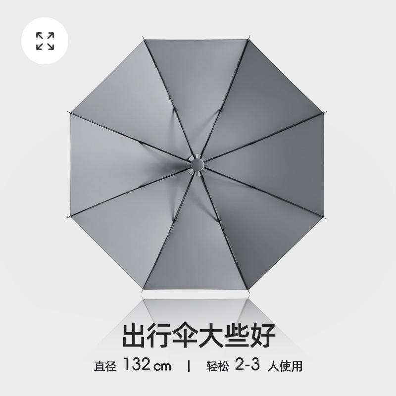 8 Bone Bump Cloth MAX Automatic Umbrella Men's Straight Umbrella Umbrella Long Handle Umbrella