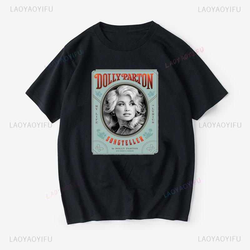 Dolly Parton Cheap Material Polyester Tshirt Women Summer Harajuku Coutry Music Legend Novelty Trend Hot Sale Popular Clothes