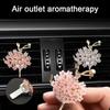 Diamond-Studded Ballerina Car Vent Fragrance Clip Cartoon Car Decorative Ornament Clip Air Freshener Conditioning Interior N6H9