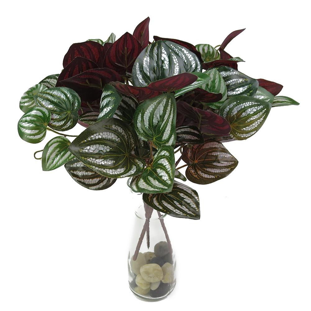 32cm Artificial Watermelon Vine Leaves Fake Greenery for Home Decor