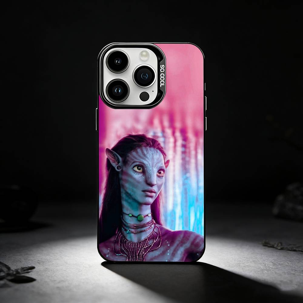 A-Avatar-r Movie Phone Case For iPhone 17,16,15,14,13,12,11 Plus,Pro Max,XS,Colored silver phone case iPhone15pro