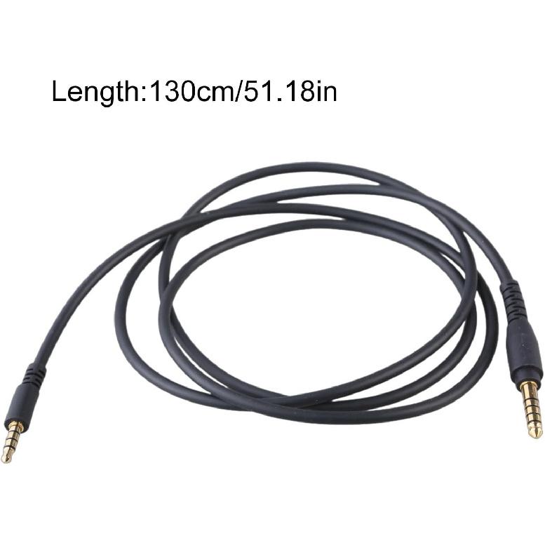 4.4mm Headphones Cable for Headphones Replacement Music Cable Cord Headphone Connected to Playback Device Cable