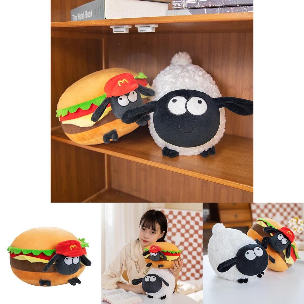 Shaun das Schaf Plüschtier Lamm Kissen für Kinder Ein niedliches und kuscheliges Geburtstags- oder Weihnachtsgeschenk