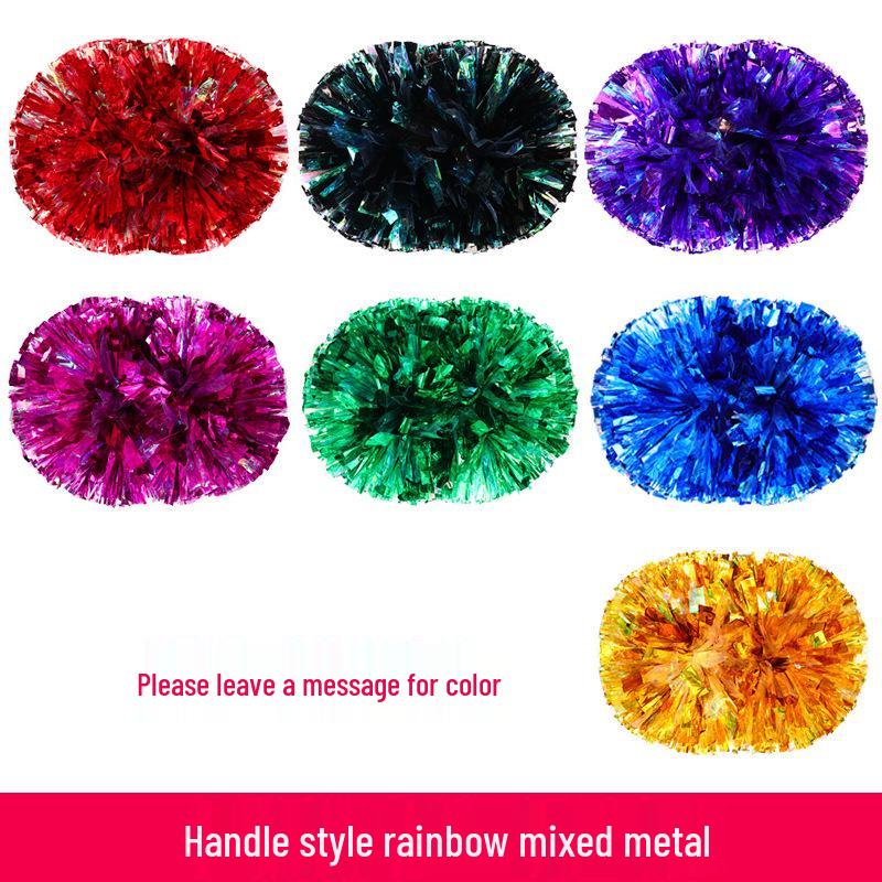 Handheld Cheerleading Pom Poms & Dance Performance Flowers