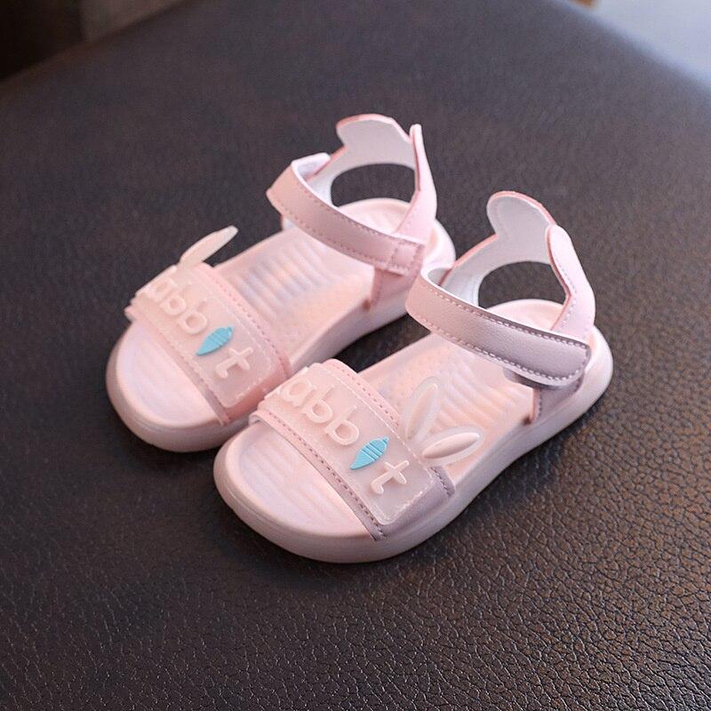 Buy Baby Girls Sandals Summer Toddler Rabbit Ears Sweet Princess Soft