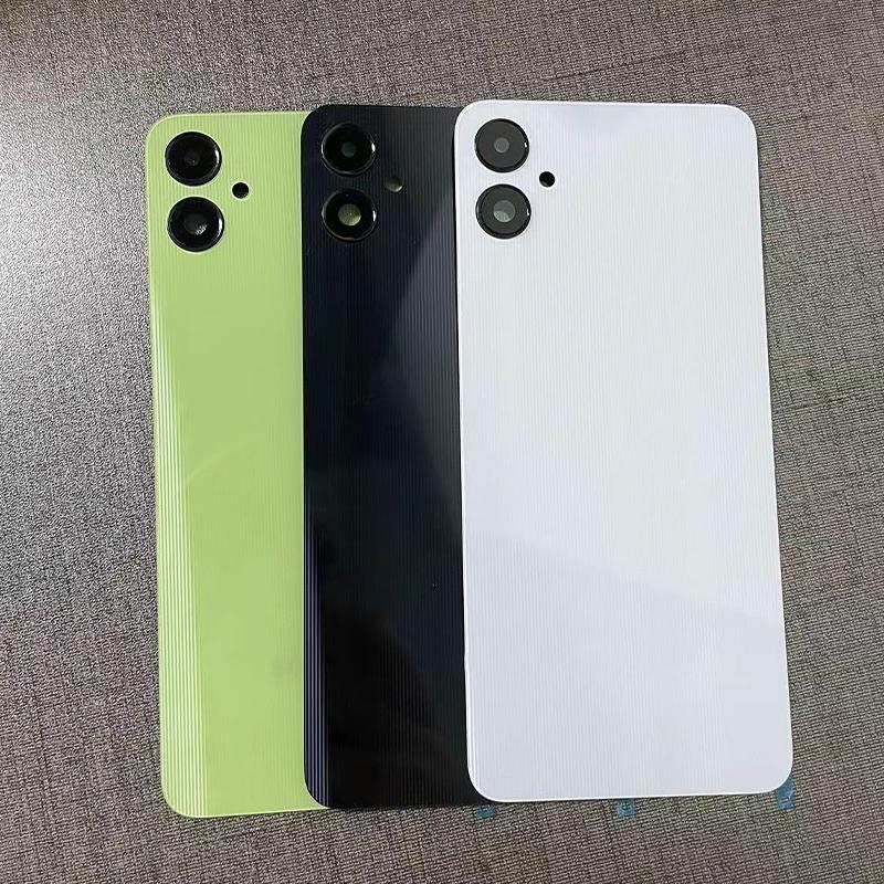New For Samsung Galaxy A05 SM-A055F A055M Back Battery Rear Housing Cover Replacement Parts With Camera Lens Phone Shell