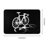 Personalized Bicycle Bike Riders Doormat Mat Anti-Slip Bicycling Cyclist MTB Mountain Biking Kitchen Bath Toilet Rug Carpet