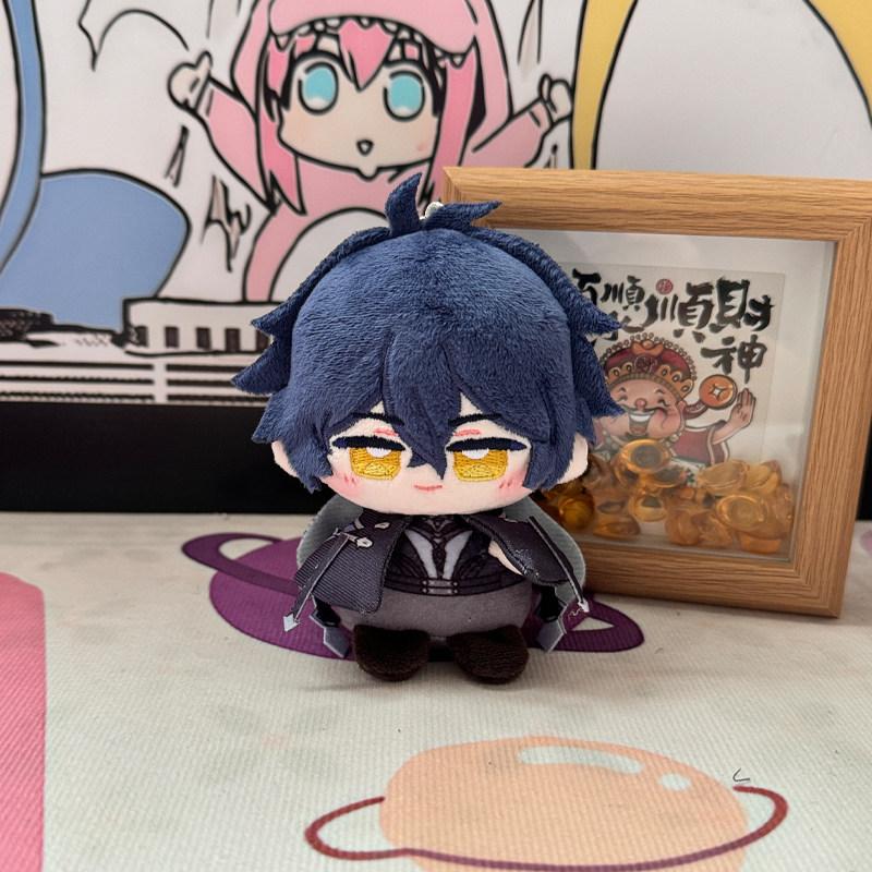 Genshin Impact Columbina Flins Durin 10cm Bambola Cosplay Anime Ciondolo Portachiavi Compleanno Bambini