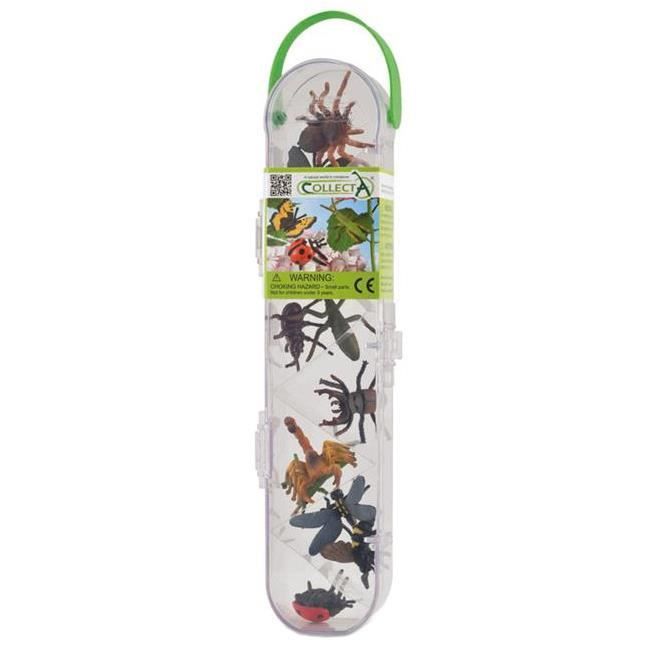 Jeu de mini insectes Collecta - 12 pièces - pour enfants de 3 ans et plus