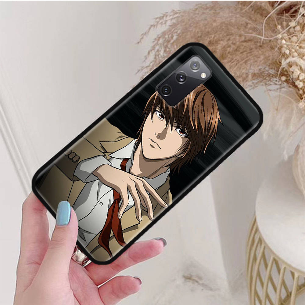 Husă Neagră pentru OPPO Reno 8 6 5 4 Pro Plus Find X3 A17 A3 A31 A38 A40 A53 A54 A55 A74 A76 A78 A77 A80 A94 A95 A96 Lite W-62 Death Note