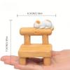Cute Cat Cellphone Holder Stand Mini Chair Shape Kitty Dog Pet Phone Stand Desk Ornament Smartphone Stand Home Office Decor
