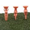 10Pcs Plastic Golf Balls Holder Funny Nude Lady Golf Tees Practice Training Tees for Men Women Golfer Game Training