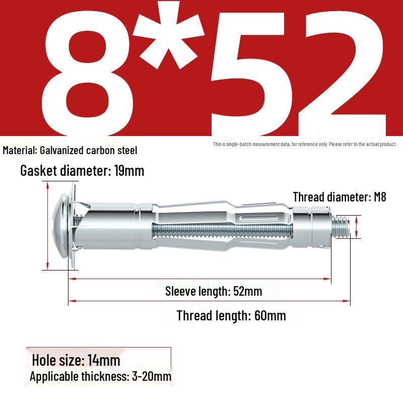 Galvanized Petal Nut Expansion Rivet Screw