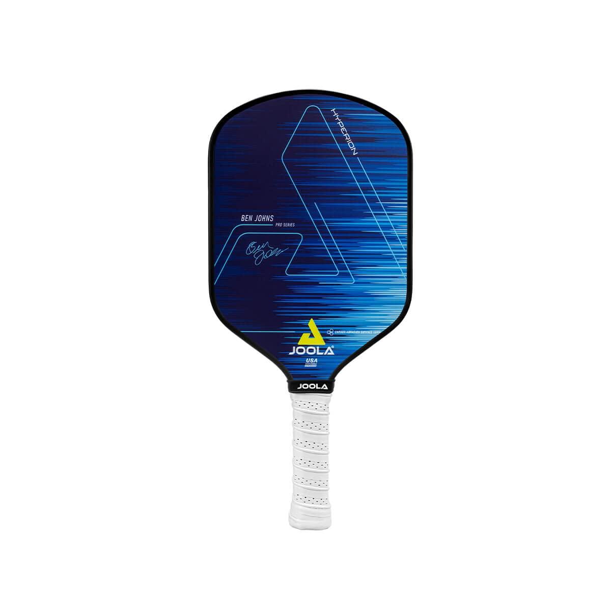 

JOOLA Ben Johns Hyperion CAS 16 Pickleball Paddle Carbon Wear High Grit Long Slender Handle for Secure Polypropylene Honeycomb USAPA Approved -