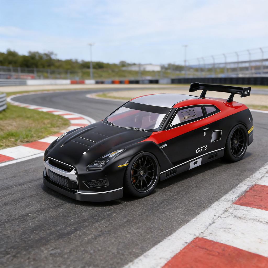 1:10 Scale RC Car Body   Remote Control Car   Frame and Rear Wing for 26cm Wheelbase Racing Cars