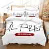 Singer Style Trendy Rapper Lil Peep Bedding Set Twin/Full/Queen Size Duvet Cover Pillowcase Soft Bedroom Set Home Luxury Gift