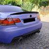 Compatible BMW 3 Series Coupe E92/E93 M Sport Rear Bumper Spoiler Lip for Tail Modification.