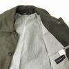 Tomorrowland Cotton Jacket Outer 46 Men S Khaki 4 Button Center Vent Full Lining Multiple Pockets(USED)