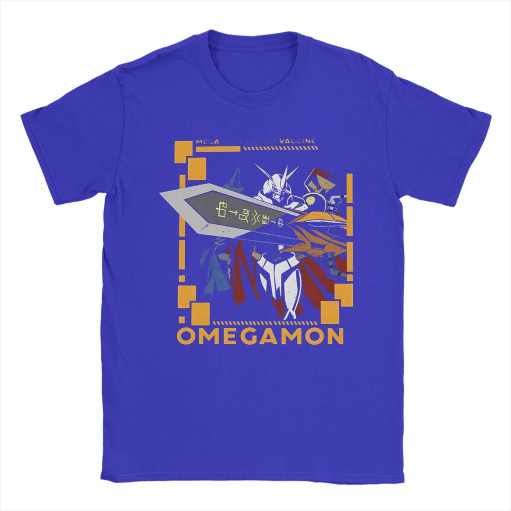 Digimon Omnimon Variants Omnimon  TShirt Men Women  Funny Pure Cotton Tee Shirt O Neck Short Sleeve T Shirts Plus Size Clothes