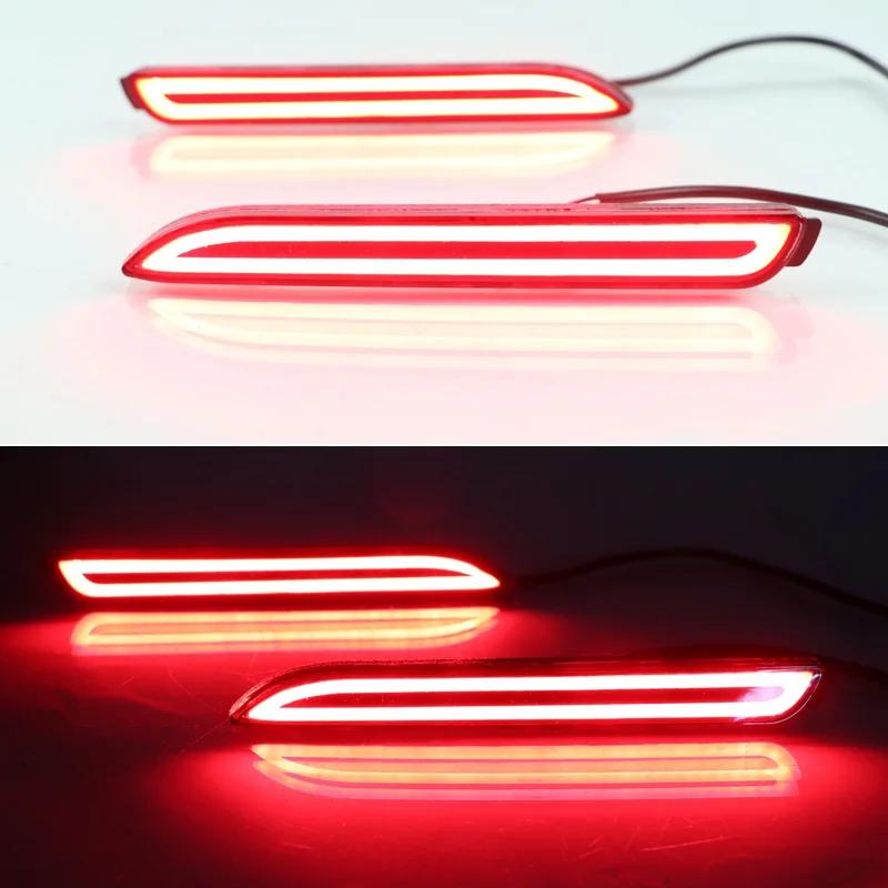 Car Rear Bumper Reflector Light for Toyota Camry Sienna Venza Tail Lamp Automobile Brake Light Durable 3 Function Fog Lamp