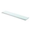 VidaXL Shelf Panels 2 Pcs Transparent Glass 90 X 15 Cm