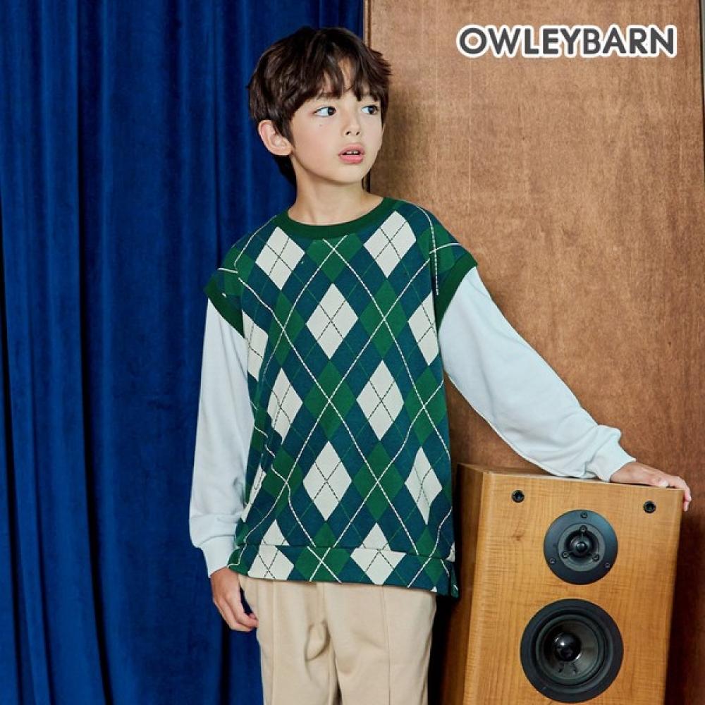 

Костюм Оливан Аргайл с многослойным верхом и низом, зеленый Green/150