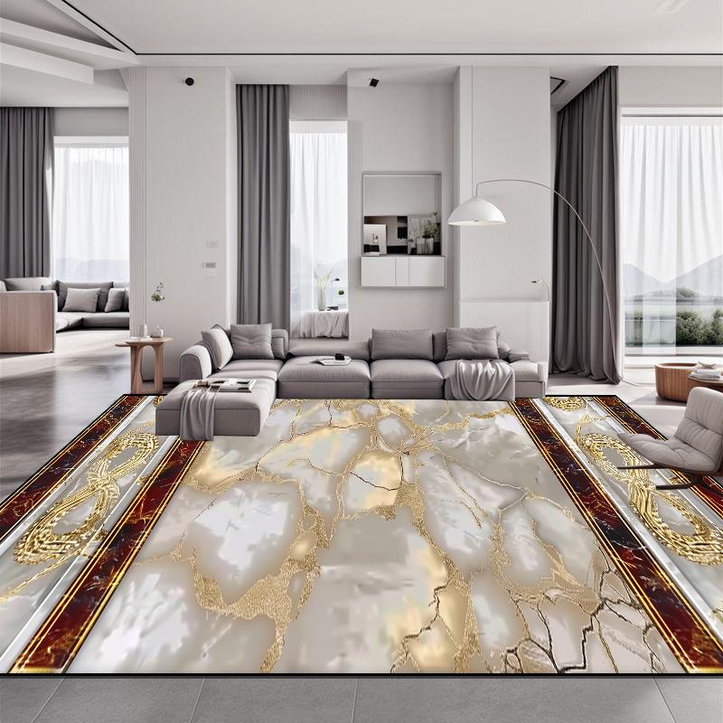 Πολυτελές Σκανδιναβικό Χαλί Μεγάλης Επιφάνειας για Σαλόνι, Διακόσμηση Καναπέ, Τραπεζάκι Καφέ, Χαλιά, Σπίτι, Υπνοδωμάτιο, Λόμπι Ξενοδοχείου, Αντιολισθητικό Πατάκι Δαπέδου