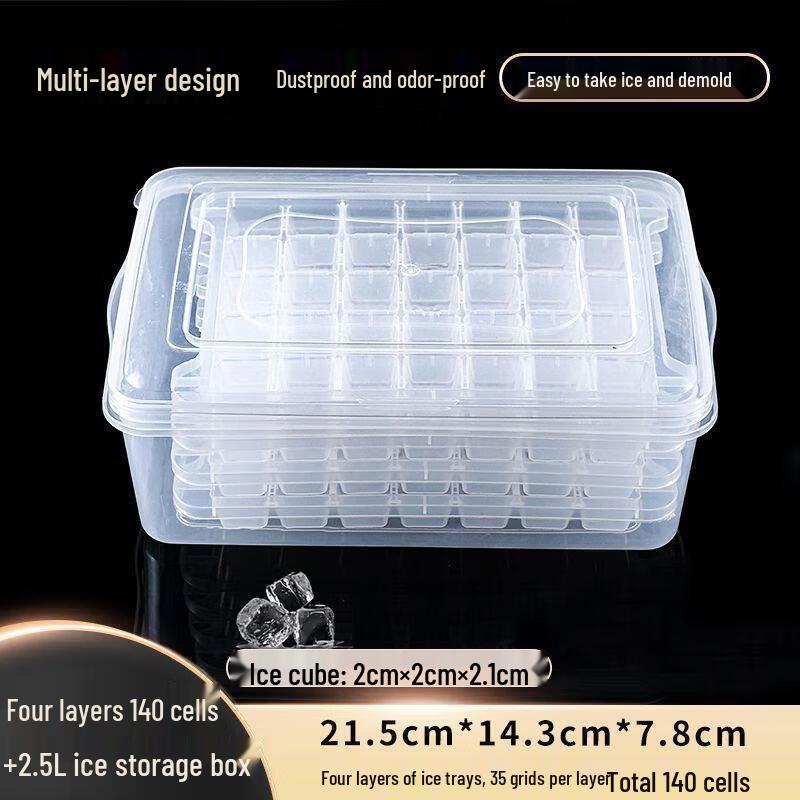 JINGRX Ice Cube Tray Set