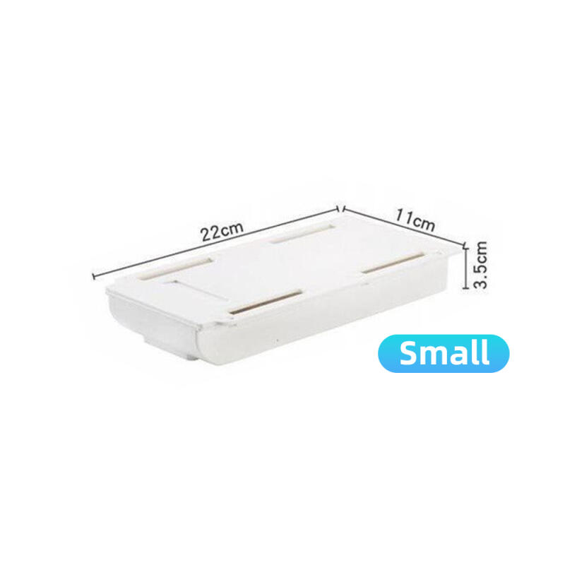 Fonken ящик для хранения ручек под ящиком стола офисный домашний органайзер для хранения скрытый органайзер для канцелярских принадлежностей подставка самоклеющийся лоток для карандашей S белый