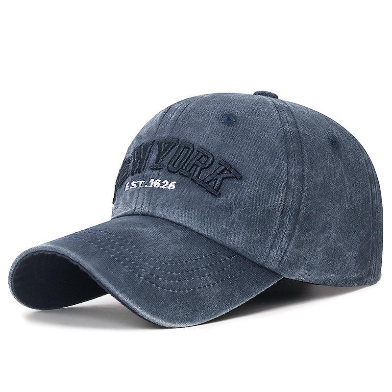 New Washed Coated Outdoor Baseball Cap Soft Top Adjustable Four Seasons Fashion Cap Unisex Sun Protection Sun Hat