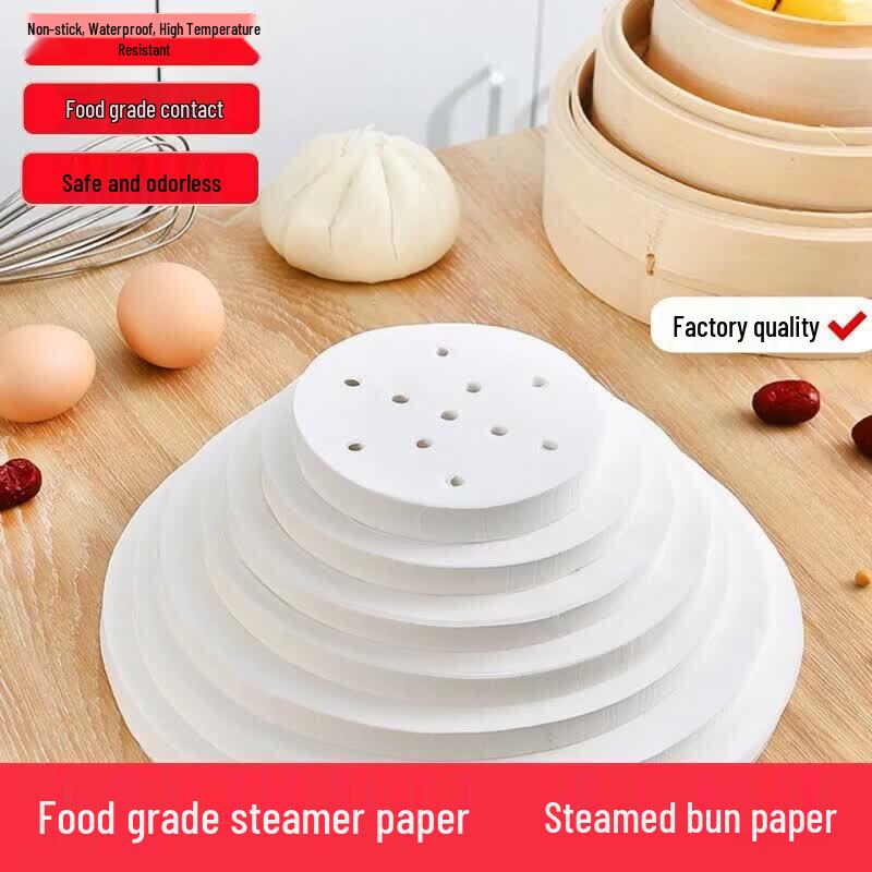ZISIZ Food Grade Non-stick Steamer Paper
