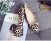 Fashion Leopard Shoes Women Flats Woman Casual Shoes Pointe Toe Spring Summer Flat Fashion Ladies Shoes Slip-on Big Size